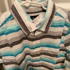Childrens place collard shirt size large